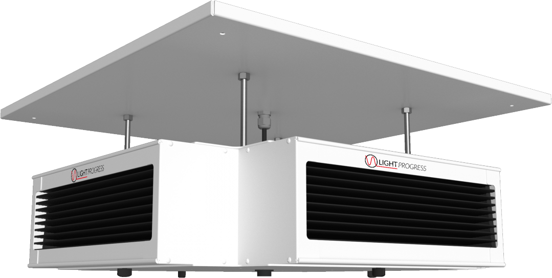 UV-FLOW-CL ceiling-mounted upper-room UV-C unit